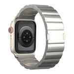 One-Bead Magnetic Buckle Titanium Metal Watch Band, For Apple Watch Series 10 46mm, For Apple Watch Series 10 42mm, For Apple Watch SE 2023 44mm, For Apple Watch SE 2023 40mm, For Apple Watch Ultra 2 49mm, For Apple Watch Series 9 45mm                 ...