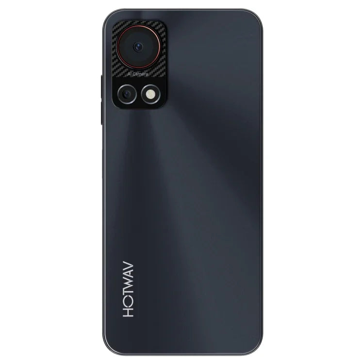 HOTWAV Note 13, seitlicher Fingerabdrucksensor, 6,6 Zoll, Android 13, T606 Octa-Core-Prozessor mit bis zu 1,6 GHz, Netzwerk: 4G, OTG, 4 GB + 128 GB