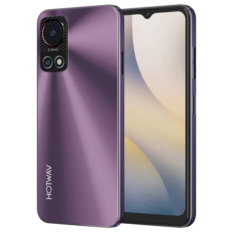 HOTWAV Note 13, seitlicher Fingerabdrucksensor, 6,6 Zoll, Android 13, T606 Octa-Core-Prozessor mit bis zu 1,6 GHz, Netzwerk: 4G, OTG, 4 GB + 128 GB