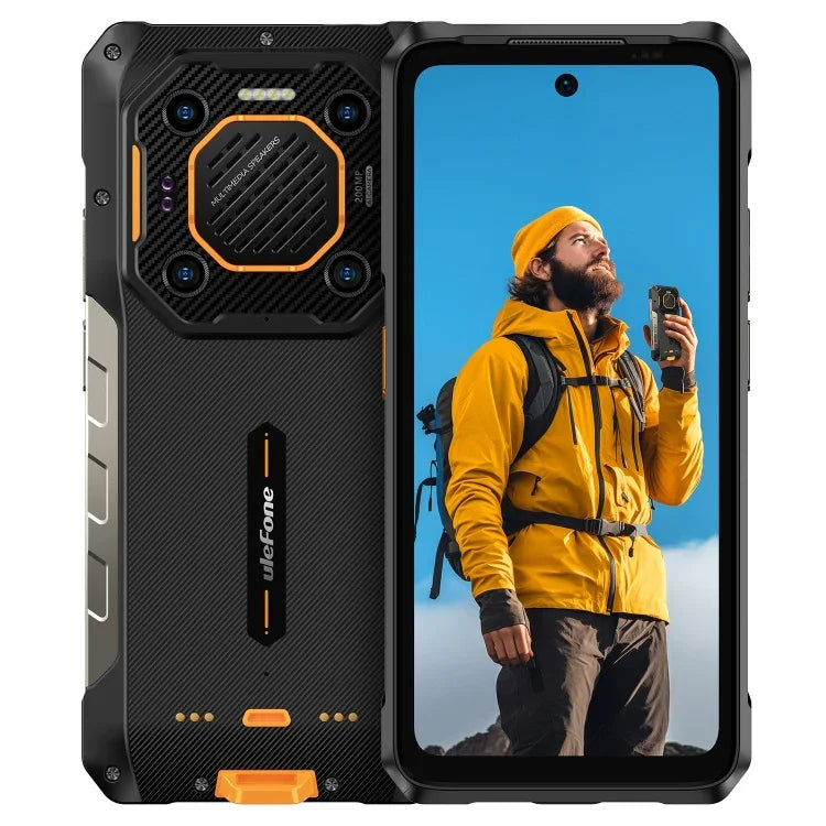 Ulefone Armor 26 Ultra Rugged Smartphone, 6,78 Zoll, Android 13, MediaTek Dimensity 8020 Octa-Core-Prozessor, Netzwerk: 5G, NFC, 12 GB + 512 GB
