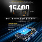 Ulefone Armor 26 Ultra Rugged Smartphone, 6,78 Zoll, Android 13, MediaTek Dimensity 8020 Octa-Core-Prozessor, Netzwerk: 5G, NFC, 12 GB + 512 GB