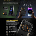 Ulefone Armor 26 Ultra Rugged Smartphone, 6,78 Zoll, Android 13, MediaTek Dimensity 8020 Octa-Core-Prozessor, Netzwerk: 5G, NFC, 12 GB + 512 GB