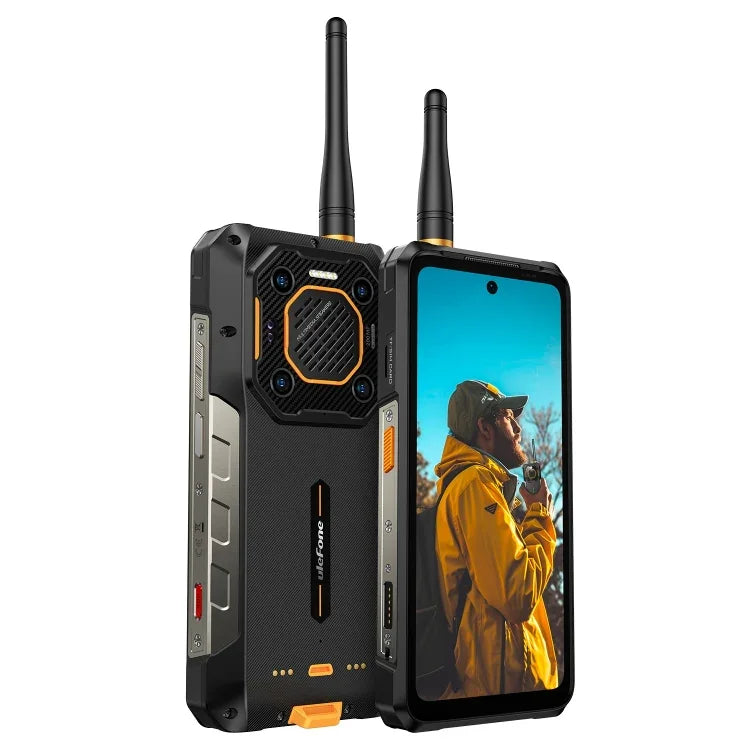 Ulefone Armor 26 Ultra Walkie-Talkie-Version – Robustes Smartphone, 6,78 Zoll, Android 13, MediaTek Dimensity 8020 Octa-Core-Prozessor, Netzwerk: 5G, NFC, 12 GB + 512 GB Speicher, Walkie-Talkie-Version