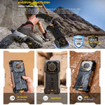 Ulefone Armor 26 Ultra Walkie-Talkie-Version – Robustes Smartphone, 6,78 Zoll, Android 13, MediaTek Dimensity 8020 Octa-Core-Prozessor, Netzwerk: 5G, NFC, 12 GB + 512 GB Speicher, Walkie-Talkie-Version