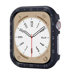 Uhrengehäuse aus Aluminiumlegierung, passend für Apple Watch Series 6 / 5 / 4 / SE (44 mm), Apple Watch Series 6 / 5 / 4 / SE (40 mm), Apple Watch Series 9 / 8 / 7 (45 mm), Apple Watch Series 9 / 8 / 7 (41 mm), Apple Watch Series 3 / 2 / 1 (38 mm)...