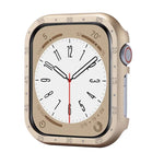 Uhrengehäuse aus Aluminiumlegierung, passend für Apple Watch Series 6 / 5 / 4 / SE (44 mm), Apple Watch Series 6 / 5 / 4 / SE (40 mm), Apple Watch Series 9 / 8 / 7 (45 mm), Apple Watch Series 9 / 8 / 7 (41 mm), Apple Watch Series 3 / 2 / 1 (38 mm)...