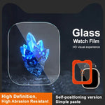 IMAK Schutzfolie aus gehärtetem Glas, selbstpositionierende Version, für Apple Watch Ultra 1/2/3 49 mm
