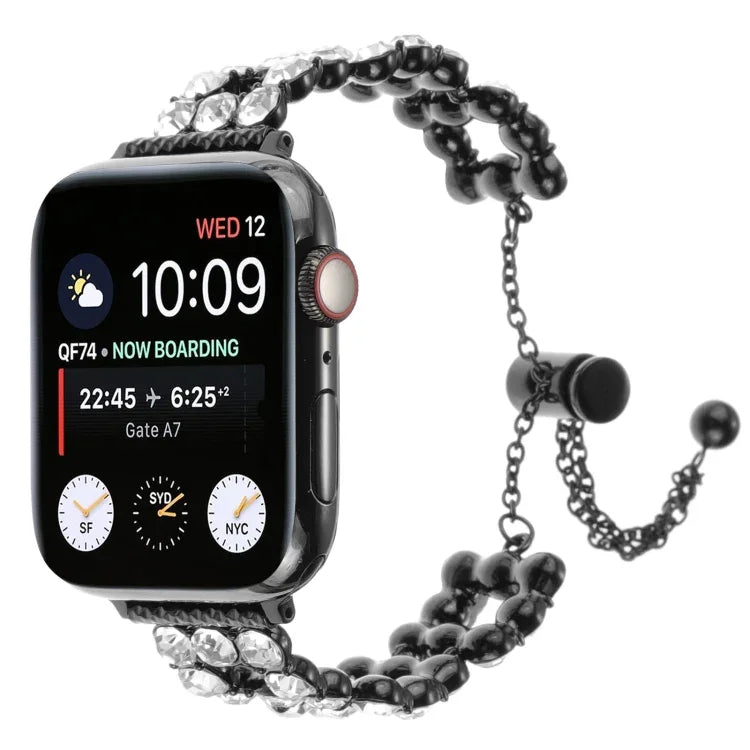 Strassbesetztes Metallarmband für Apple Watch 42 mm und 38 mm