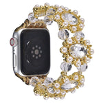 Perlen-Edelstein-Armband für Apple Watch 42 mm und 38 mm