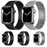 PG65 Einzelperlen-Bambusgelenk-Federstege, Titan-Metallarmband, für Apple Watch Series 6 40mm, für Apple Watch Series 6 44mm, für Apple Watch Series 5 44mm, für Apple Watch Series 5 40mm, für Apple Watch Series 4 44mm, für Apple Watch Series 4 40m...