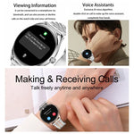 MT55 1,43 Zoll AMOLED HD-Display, ultradünne Smartwatch mit Anruf- und Gesundheitsfunktionen, Silikonarmband