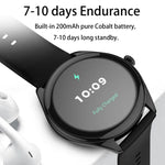 MT55 1,43 Zoll AMOLED HD-Display, ultradünne Smartwatch mit Anruf- und Gesundheitsfunktionen, Silikonarmband