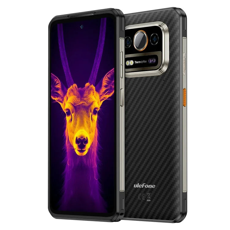 Ulefone Armor 25T Pro – Robustes Smartphone mit Wärmebildkamera, 6,78 Zoll, Android 15, MediaTek Dimensity 6300 Octa-Core-Prozessor, 5G, NFC, 8 GB RAM + 256 GB Speicher