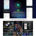 Ulefone Armor 25T Pro – Robustes Smartphone mit Wärmebildkamera, 6,78 Zoll, Android 15, MediaTek Dimensity 6300 Octa-Core-Prozessor, 5G, NFC, 8 GB RAM + 256 GB Speicher