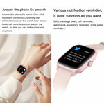 LEMFO LT10 Smartwatch mit 2,01-Zoll-TFT-Bildschirm, unterstützt Bluetooth-Anrufe und Gesundheitsüberwachung, Edelstahlarmband und Silikonarmband
