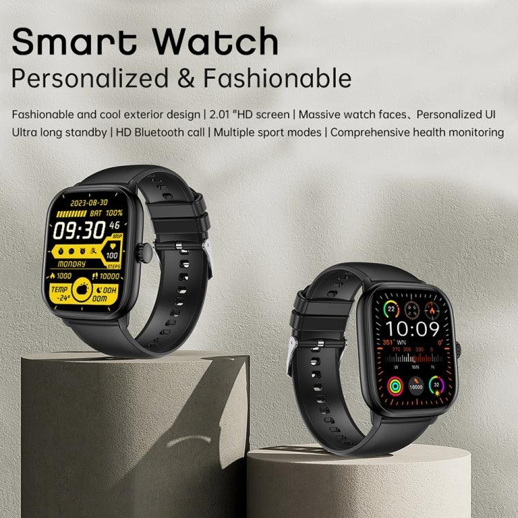 Y80 Smartwatch mit 2,01 Zoll IPS-HD-Bildschirm, unterstützt Bluetooth-Anrufe und Gesundheitsüberwachung