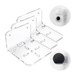 YX112 3er-Pack kleine Wandhalterung aus Acryl