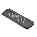 MX3 2,4-GHz-Fly-Air-Mouse mit LED-Hintergrundbeleuchtung, kabelloser Tastatur und Fernbedienung mit Gyroskop für Android-TV-Boxen/PCs