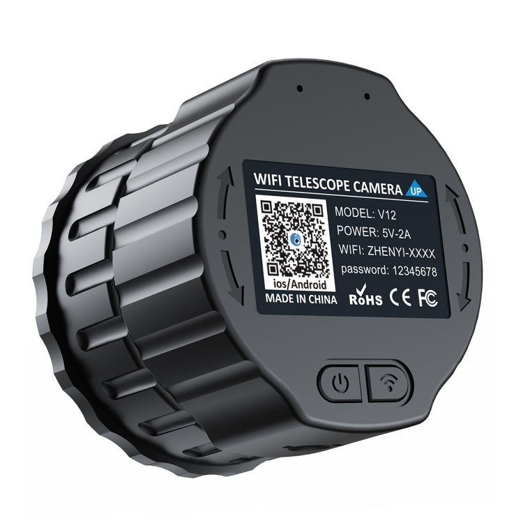 V12 2K WiFi HD Teleskop Okular Outdoor Tragbare Spiegelkamera, V12