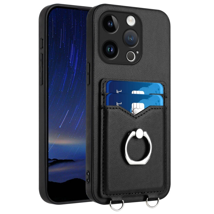 R20 Ring Kartenhalter Handyhülle, Für iPhone 17 Pro Max, Für iPhone 17 Pro, Für iPhone 17, Für iPhone Air, Für iPhone 15 Pro Max, Für iPhone 15 Pro, Für iPhone 15 Plus, Für iPhone 15