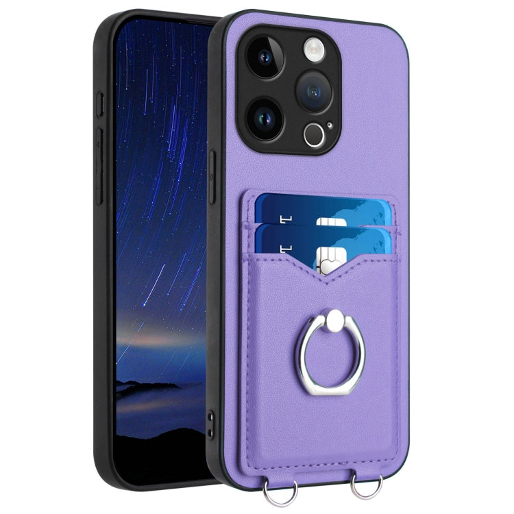 R20 Ring Kartenhalter Handyhülle, Für iPhone 17 Pro Max, Für iPhone 17 Pro, Für iPhone 17, Für iPhone Air, Für iPhone 15 Pro Max, Für iPhone 15 Pro, Für iPhone 15 Plus, Für iPhone 15