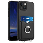 R20 Ring Kartenhalter Handyhülle, Für iPhone 14 Plus, Für iPhone 14, Für iPhone 14 Pro, Für iPhone 14 Pro Max, Für iPhone SE 2022 / SE 2020 / 8, Für iPhone 13 Pro Max, Für iPhone 13 Pro, Für iPhone 13