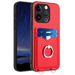 R20 Ring Kartenhalter Handyhülle, Für iPhone 14 Plus, Für iPhone 14, Für iPhone 14 Pro, Für iPhone 14 Pro Max, Für iPhone SE 2022 / SE 2020 / 8, Für iPhone 13 Pro Max, Für iPhone 13 Pro, Für iPhone 13