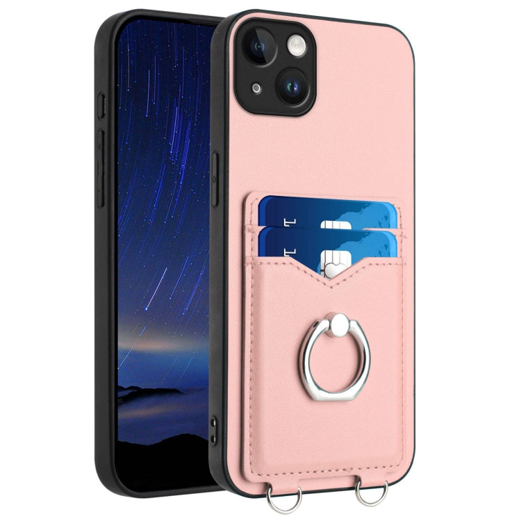 R20 Ring Kartenhalter Handyhülle, Für iPhone 14 Plus, Für iPhone 14, Für iPhone 14 Pro, Für iPhone 14 Pro Max, Für iPhone SE 2022 / SE 2020 / 8, Für iPhone 13 Pro Max, Für iPhone 13 Pro, Für iPhone 13