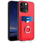 R20 Ring Kartenhalter Handyhülle, Für iPhone 14 Plus, Für iPhone 14, Für iPhone 14 Pro, Für iPhone 14 Pro Max, Für iPhone SE 2022 / SE 2020 / 8, Für iPhone 13 Pro Max, Für iPhone 13 Pro, Für iPhone 13