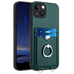 R20 Ring Kartenhalter Handyhülle, Für iPhone 14 Plus, Für iPhone 14, Für iPhone 14 Pro, Für iPhone 14 Pro Max, Für iPhone SE 2022 / SE 2020 / 8, Für iPhone 13 Pro Max, Für iPhone 13 Pro, Für iPhone 13