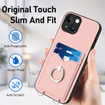 R20 Ring Kartenhalter Handyhülle, Für iPhone 13 mini, Für iPhone 12, Für iPhone 12 Pro Max, Für iPhone 12 Pro, Für iPhone 12 mini, Für iPhone 11 Pro Max, Für iPhone 11, Für iPhone 11 Pro