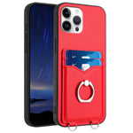 R20 Ring Kartenhalter Handyhülle, Für iPhone 13 mini, Für iPhone 12, Für iPhone 12 Pro Max, Für iPhone 12 Pro, Für iPhone 12 mini, Für iPhone 11 Pro Max, Für iPhone 11, Für iPhone 11 Pro