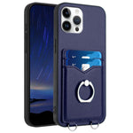 R20 Ring Kartenhalter Handyhülle, Für iPhone 13 mini, Für iPhone 12, Für iPhone 12 Pro Max, Für iPhone 12 Pro, Für iPhone 12 mini, Für iPhone 11 Pro Max, Für iPhone 11, Für iPhone 11 Pro