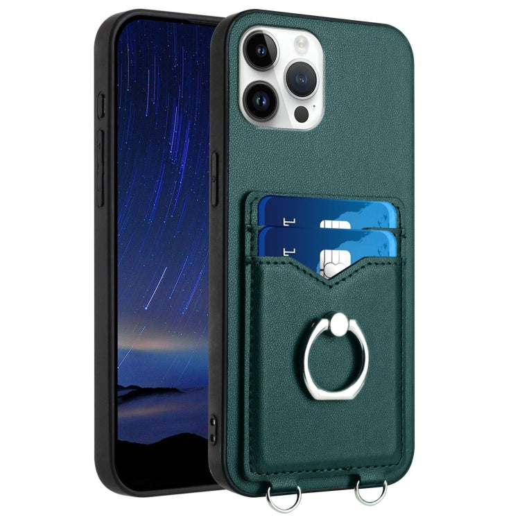 R20 Ring Kartenhalter Handyhülle, Für iPhone 13 mini, Für iPhone 12, Für iPhone 12 Pro Max, Für iPhone 12 Pro, Für iPhone 12 mini, Für iPhone 11 Pro Max, Für iPhone 11, Für iPhone 11 Pro