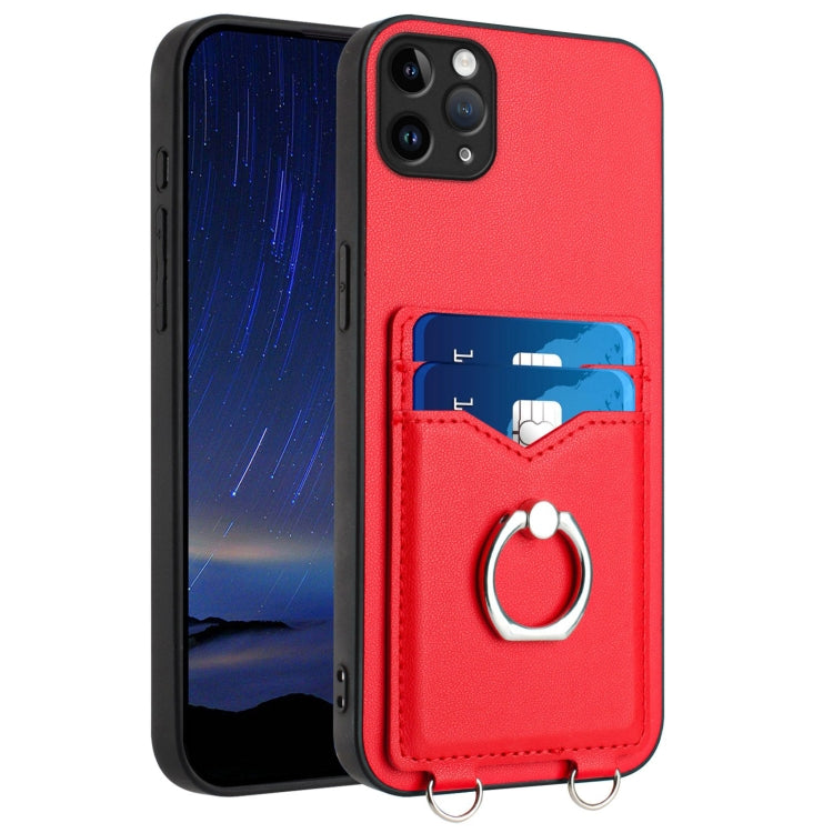 R20 Ring Kartenhalter Handyhülle, Für iPhone 13 mini, Für iPhone 12, Für iPhone 12 Pro Max, Für iPhone 12 Pro, Für iPhone 12 mini, Für iPhone 11 Pro Max, Für iPhone 11, Für iPhone 11 Pro