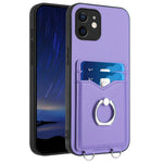 R20 Ring Kartenhalter Handyhülle, Für iPhone 13 mini, Für iPhone 12, Für iPhone 12 Pro Max, Für iPhone 12 Pro, Für iPhone 12 mini, Für iPhone 11 Pro Max, Für iPhone 11, Für iPhone 11 Pro