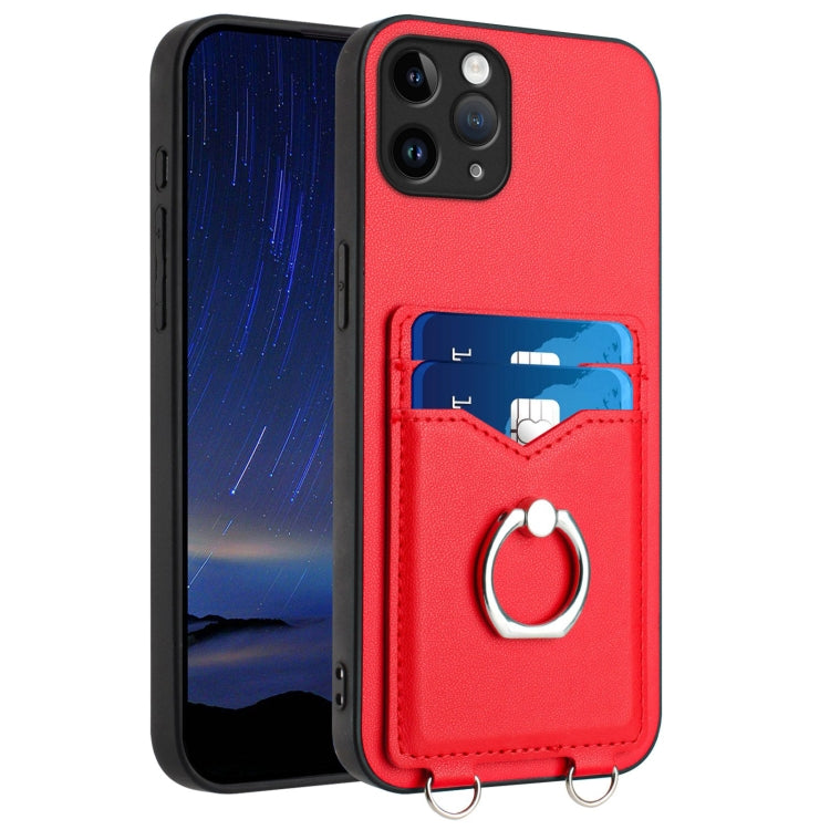 R20 Ring Kartenhalter Handyhülle, Für iPhone 13 mini, Für iPhone 12, Für iPhone 12 Pro Max, Für iPhone 12 Pro, Für iPhone 12 mini, Für iPhone 11 Pro Max, Für iPhone 11, Für iPhone 11 Pro