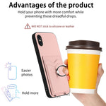 R20 Ring Kartenhalter Handyhülle, Für iPhone XS / X, Für iPhone XR, Für iPhone XS Max, Für iPhone 8 Plus / 7 Plus