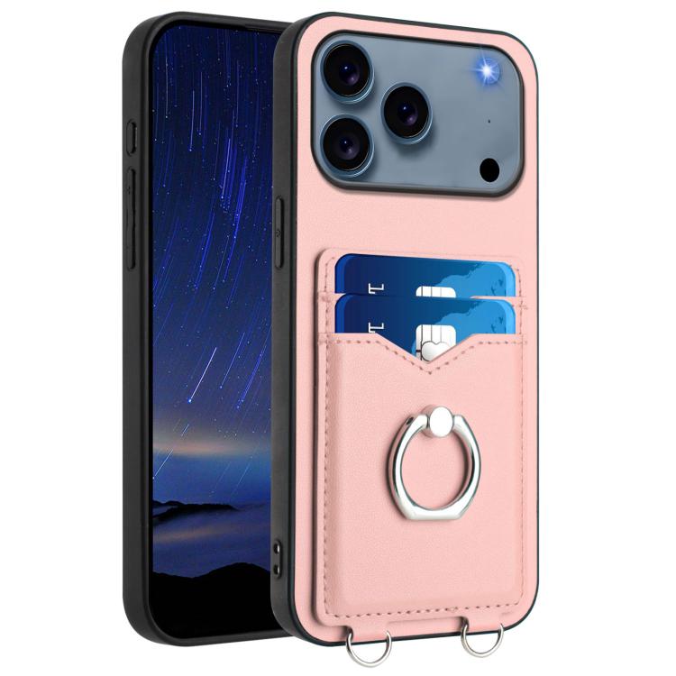 R20 Ring Kartenhalter Handyhülle, Für iPhone 17 Pro Max, Für iPhone 17 Pro, Für iPhone 17, Für iPhone Air, Für iPhone 15 Pro Max, Für iPhone 15 Pro, Für iPhone 15 Plus, Für iPhone 15