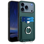 R20 Ring Kartenhalter Handyhülle, Für iPhone 17 Pro Max, Für iPhone 17 Pro, Für iPhone 17, Für iPhone Air, Für iPhone 15 Pro Max, Für iPhone 15 Pro, Für iPhone 15 Plus, Für iPhone 15