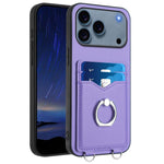 R20 Ring Kartenhalter Handyhülle, Für iPhone 17 Pro Max, Für iPhone 17 Pro, Für iPhone 17, Für iPhone Air, Für iPhone 15 Pro Max, Für iPhone 15 Pro, Für iPhone 15 Plus, Für iPhone 15