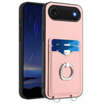 R20 Ring Kartenhalter Handyhülle, Für iPhone 17 Pro Max, Für iPhone 17 Pro, Für iPhone 17, Für iPhone Air, Für iPhone 15 Pro Max, Für iPhone 15 Pro, Für iPhone 15 Plus, Für iPhone 15