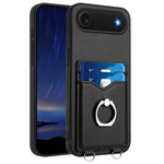 R20 Ring Kartenhalter Handyhülle, Für iPhone 17 Pro Max, Für iPhone 17 Pro, Für iPhone 17, Für iPhone Air, Für iPhone 15 Pro Max, Für iPhone 15 Pro, Für iPhone 15 Plus, Für iPhone 15