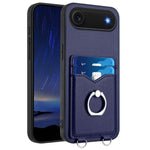 R20 Ring Kartenhalter Handyhülle, Für iPhone 17 Pro Max, Für iPhone 17 Pro, Für iPhone 17, Für iPhone Air, Für iPhone 15 Pro Max, Für iPhone 15 Pro, Für iPhone 15 Plus, Für iPhone 15