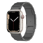Titanium Metal Watch Band, For Apple Watch Series 7 41mm, For Apple Watch Series 7 45mm, For Apple Watch SE 40mm, For Apple Watch SE 44mm, For Apple Watch Series 6 40mm, For Apple Watch Series 6 44mm, For Apple Watch Series 5 44mm                      ...