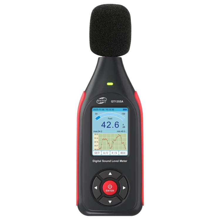 BENETECH GT1355A LCD-Anzeige Dezibel-Messgerät