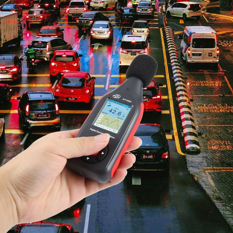 BENETECH GT1355A LCD-Anzeige Dezibel-Messgerät