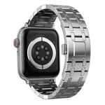 Modified Oak AP Titanium Alloy Watch Band, For Apple Watch SE 2023 44mm, For Apple Watch Ultra 2 49mm, For Apple Watch Series 9 45mm, For Apple Watch Ultra 49mm, For Apple Watch Series 8 45mm, For Apple Watch SE 2022 44mm, For Apple Watch Series 7 45mm...
