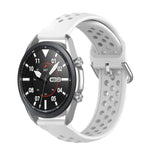 R850 Silikon-Sportarmband, einfarbig, Größe: Einheitsgröße 20 mm, für Galaxy Watch 3 41 mm