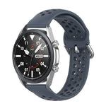 R850 Silikon-Sportarmband, einfarbig, Größe: Einheitsgröße 20 mm, für Galaxy Watch 3 41 mm